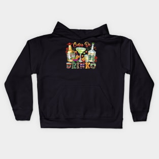 Mexico Wine Tequila Margarita Drink Cinco De Drinko Drinking Kids Hoodie